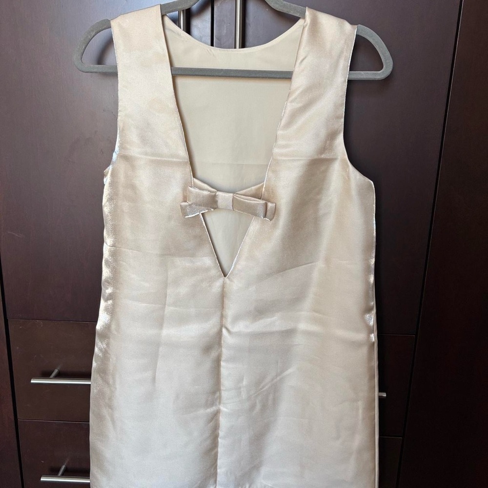 OPEN BACK SHIFT DRESS